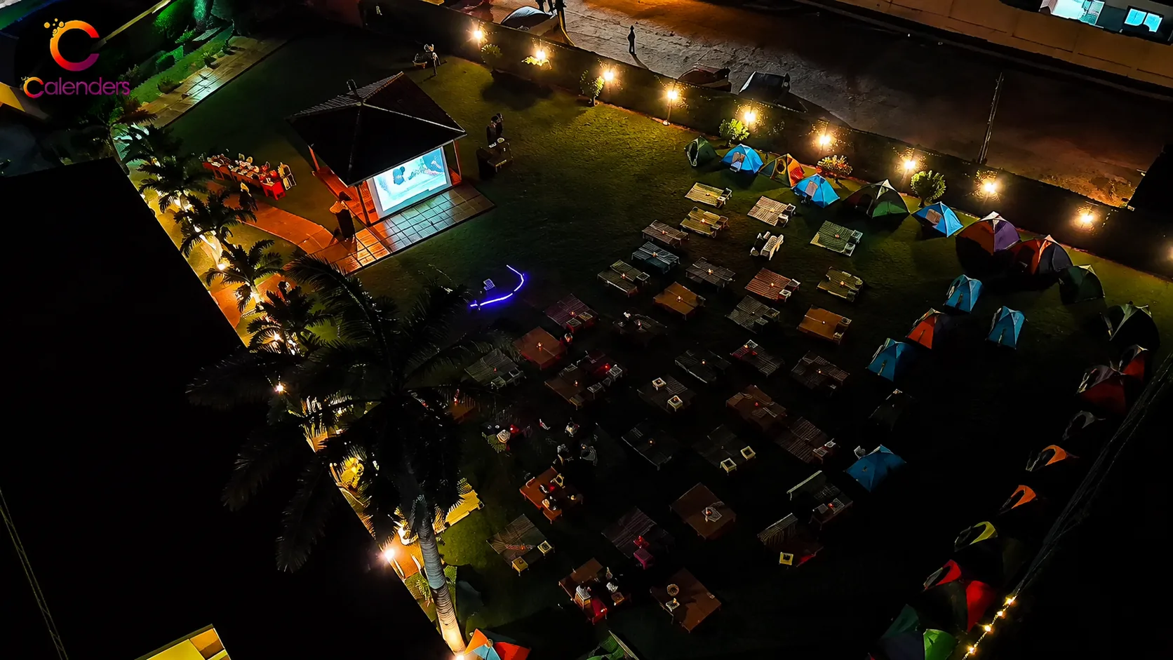 Calenders Events movie in the park guests in Takoradi